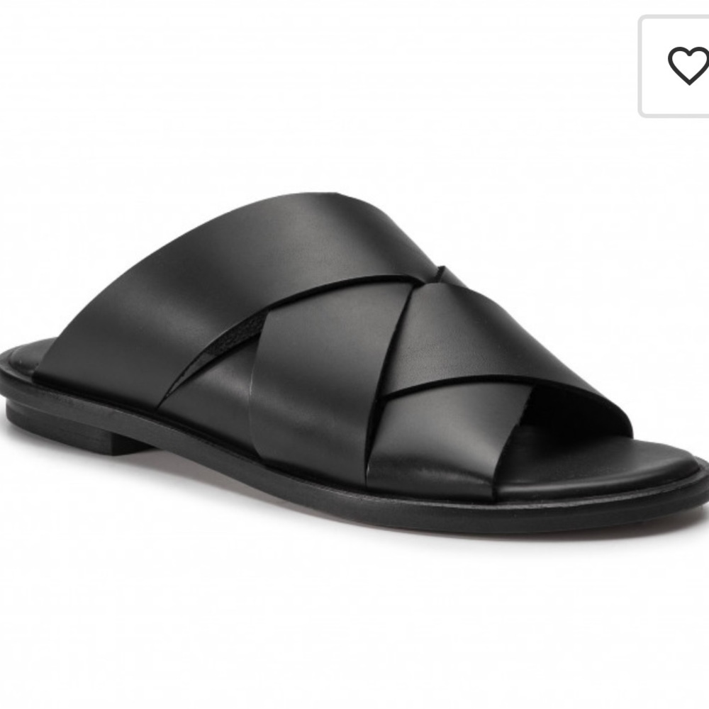 Black sandals. NWOT